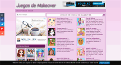 Desktop Screenshot of juegosdemakeover.com